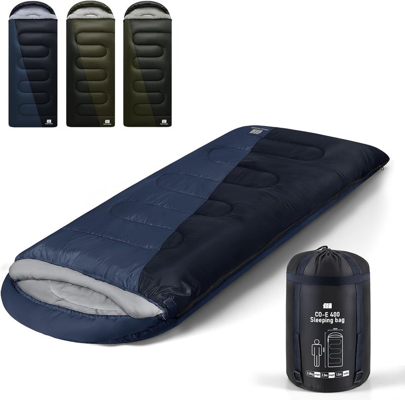 TANSTRIDER 0 Degree XXL Winter Sleeping Bags for Adults Cold Weather,Camping Sleeping Bag for Kids with Compression Sack,4 Season Camping Essentials Gear for Hiking,Traveling,Outdoor,Backpacking - Image 1